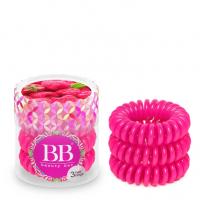 Beauty Bar Hair Rings Raspberry - Beauty Bar резинка для волос с цвете "Малиновый"